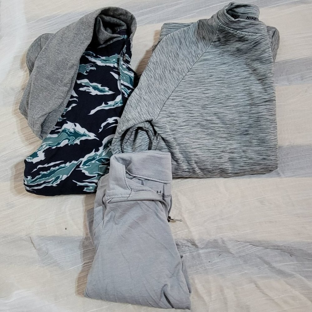 LOT OF 3! Boys Activewear NWT, Nike, Under Armour Size S/M